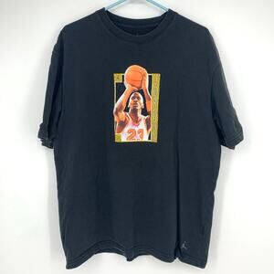 JORDAN Women's Michael Jordan Tubular Black Oversized Fit Graphic T-Shirt Small
